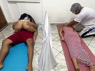 I Bang Hot Latina Masseuse Next to Wife During Couple’s Massage