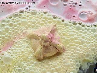 Hey, wanna see tall black milf Ana Foxxx strip down for a steamy bath?