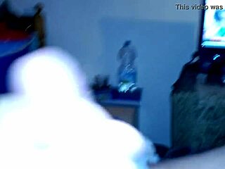 Colombian friend alone on cam teases with big cock play