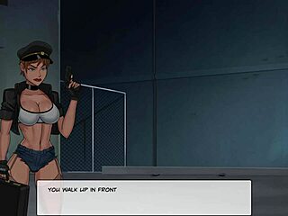 DC Comics Hentai Brunette Gets Rough Leash Training