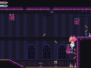 Flip witch pixel hentai game ep 10 femdom ghost riding