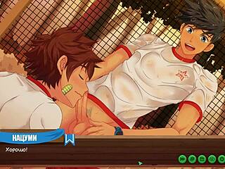 Game Friends Camp Ep 9 - Natsumi Gets Juicy Blowjob