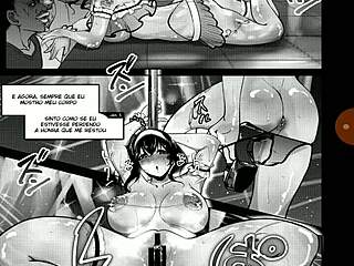 Gay men having anal sex in a porn video