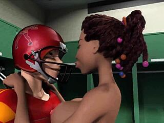 Wow! 3DGspot Teen Cheerleaders Get Nailed Hard in Locker Room 3D Compilation