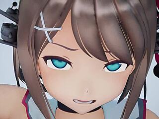 Maya from Kantai Collection Gets Wild in Anime Hentai