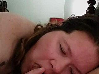 slutslave1975 enjoying a retro sucking session.