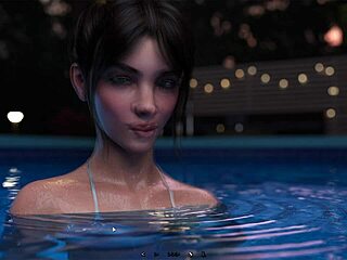 uhh, ik ben zo geil kijkend naar summer heat deel 4 bij het zwembad...