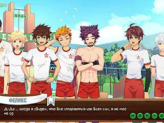 Game Friends Camp Ep 9 - Natsumi Gets Juicy Blowjob