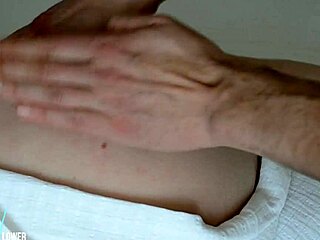 Vacuum Massage on Hot European Amateur Babe's Big Booty Ass