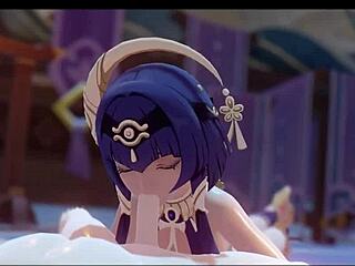 Oye, ¿has visto a Candace en este clip de anime salvaje?