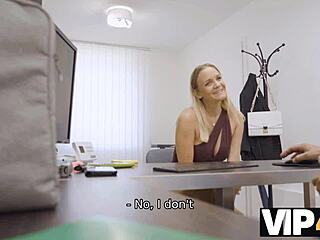 Hey, wanna see hot Hungarian blonde dance for cash?