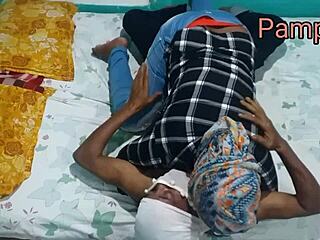 Step brother fucks hard with hindi audio