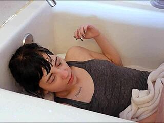 Charlotte Sartre’s anal scene with facial abuse and toilet play