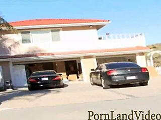 two hot sluts party in friend's house for threesome