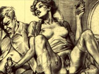 anime explores secret life in retro vintage cartoon style