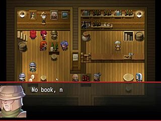 Watch the naive nun learn blowjob in harem game