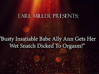 i'm feeling so erotic as busty ally ann gets her wet snatch fingered and dicked to orgasm in lingerie