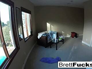 Busty Brett Rossi Does Sexy Tease In Motel Room