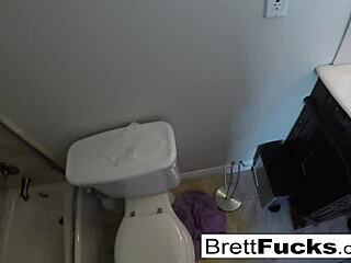 Busty Brett Rossi Does Sexy Tease In Motel Room