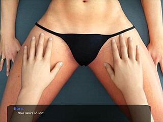 Първият допир до огромните цици на мащехата в Милфи Сити v6e част 18 аниме