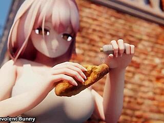 สาวกระต่ายใจดีโชว์ตูดขยายใหญ่สุดอลัง