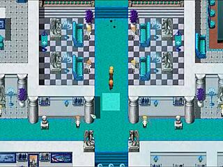 in succubus covenant, entering cathedral to find half-naked blonde angels