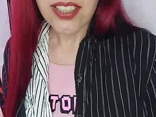 ShyyFxx Redhead Babe Dominates With Fierce Jerk Off Commands.