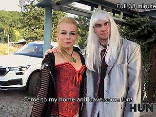 Hunt4k Babe Is Nailed by Magician Who Makes Her Hubby into Cuckold