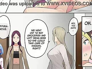 Imaizumi’s house gathers gals for raw hentai action