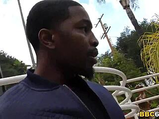 Anal slut Leya Falcon takes on black cocks gangbang!