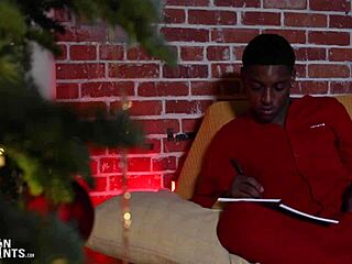 Festive Christmas Creampie Celebration