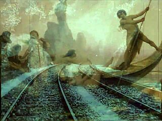 Vintage Erotic Art with a Retro Anime Charm