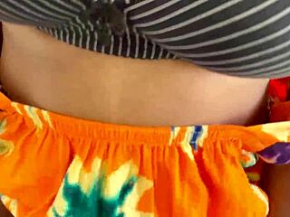 indian teen girl rides rough ass fuck with shaved pussy and tits