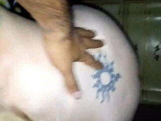 Wife Sucking Monster Cock with Intense Blowjob Action