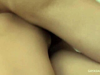 Asians Owen and Albert Piss and Bareback in Shower