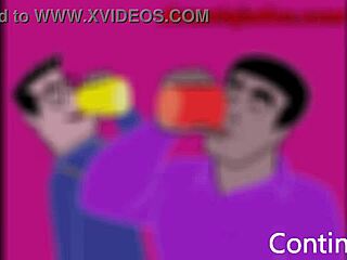 Gay Cartoon Sex At The Party.