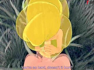 ทิงเกอร์เบลล์โตแล้วอดใจไม่ไหวเย็ดกัน เทพนิยายตัวอื่นดูอยู่