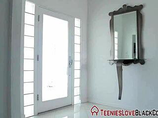 Petite teen 18+ rides weiner