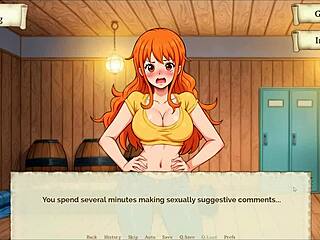 וואו, נאמי מתפשטת בשביל זהב במשחק הנטאי של שודדי התאווה פרק 2!