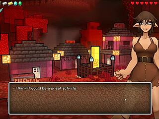 Hornycraft parody witch grows giant cock with potion