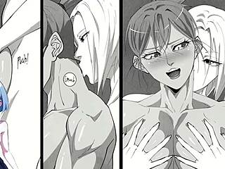 Hey, wanna join us for a wild girls’ night out with futanari action?