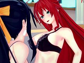 i’m hooked on hs dxd ntr madness 3 trailer, full 1hr on sheer fantasyking3