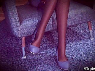 hey, what’s with this 3d animated footjob hentai compilation in sfm blender?