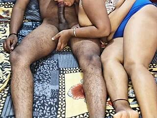 Fucking Indian Chulbuli Chachi in Blue Suit Salwar with Dirty Talk