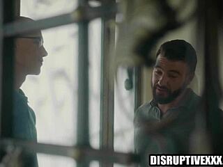 Oh My God! Widower Gets Wild in Gay Bareback Sex with Tattooed Friend!