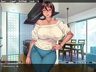 Caught fapping to step mom's friend in wild hentai