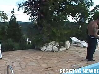 A Strapon This Big Might Sting at First Touch