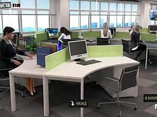 Fashionbusiness Takes A Hot Shower In 3d Cartoon