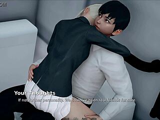 내 bully가 괴물 자지로 연인 돼서 게임 섹스