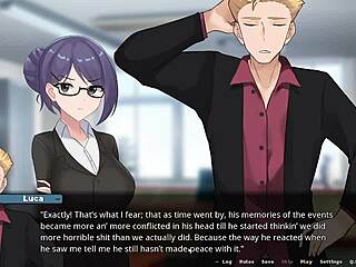 Hei, hvorfor holde løfter når Aya rir monsterkuker i cowgirl-stil? Ren hentai-kaos i Hangover Cat del 1!